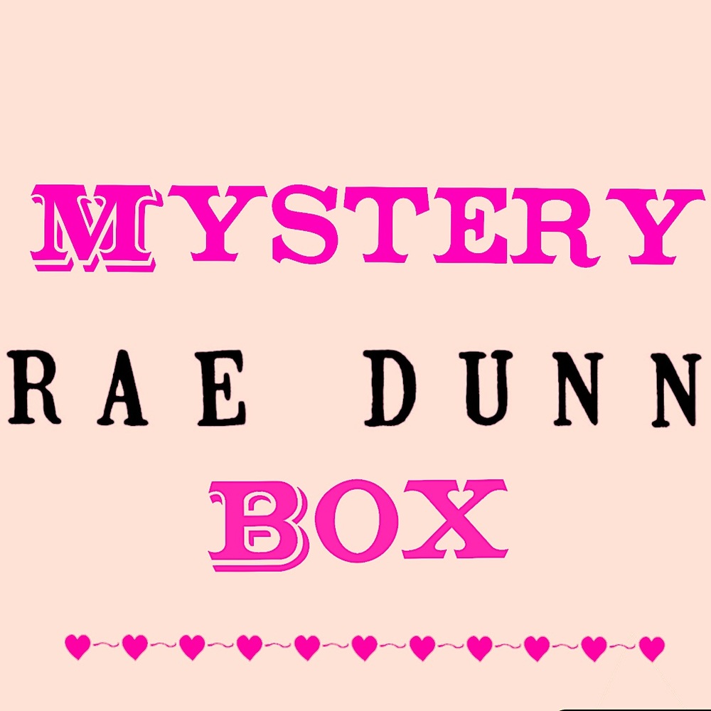 Rae Dunn Mystery Box 3-5 Items Great for Gifts/Resell Variety Box All NEW!